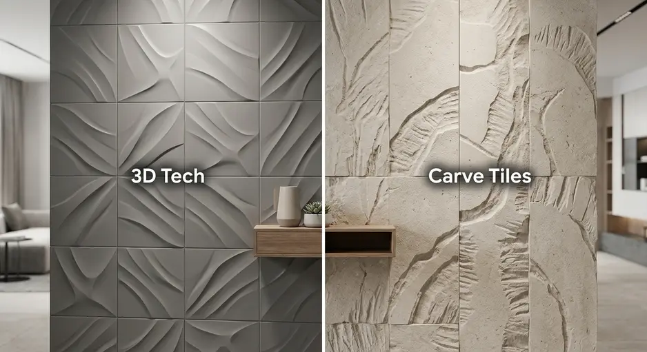 3D Tech vs Carve Tiles: Which Surface Is Better?