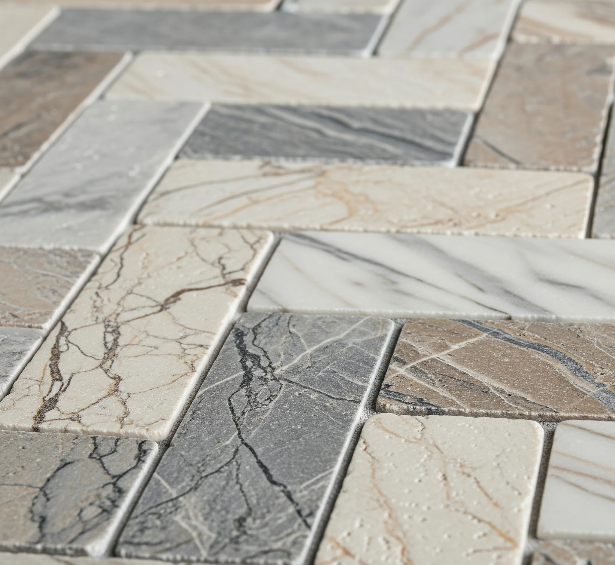 What Are Textured Marble Tiles?