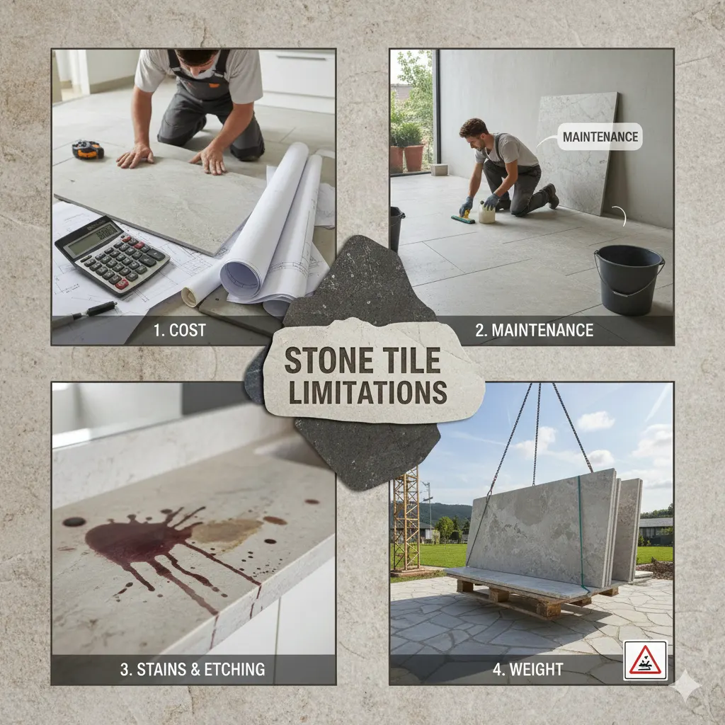 Challenges and Limitations of Stone Tiles