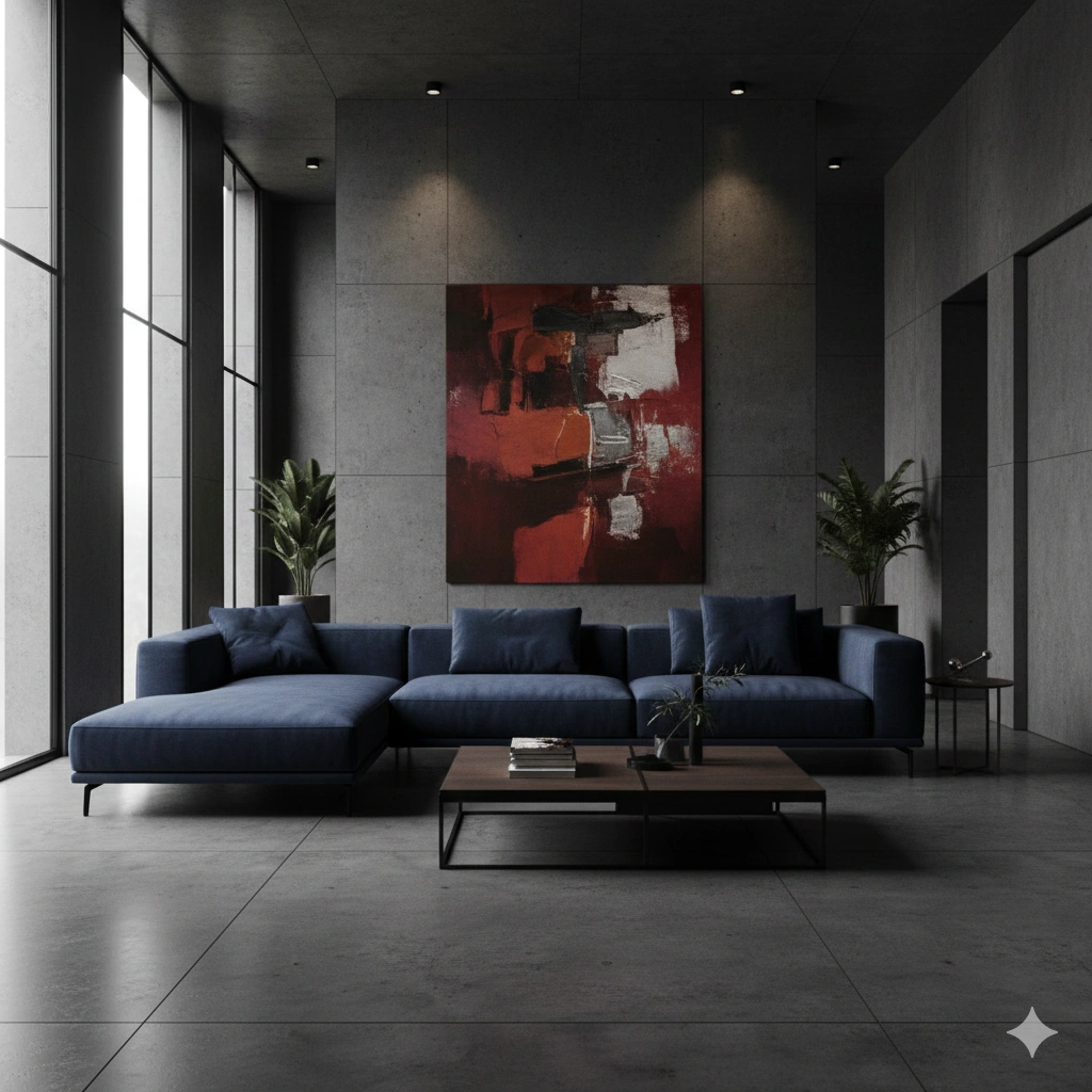 Dark Concrete Texture Tiles for Bold Modern Spaces