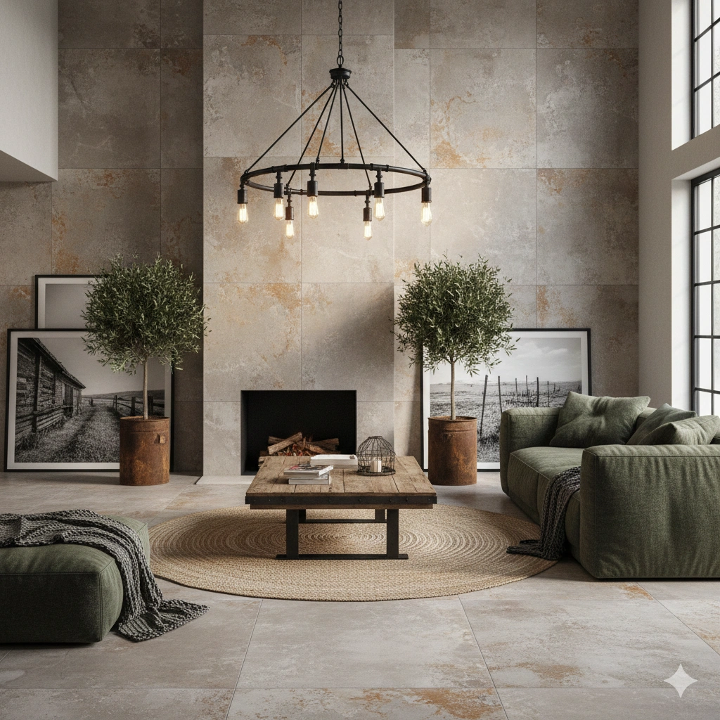 Rustic Concrete Texture Tiles