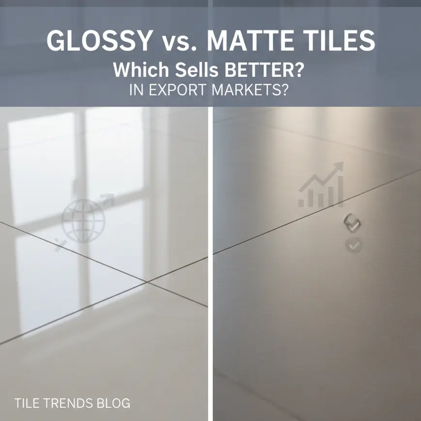 Glossy vs Matte Tiles: Which Sells Better in Export Markets?