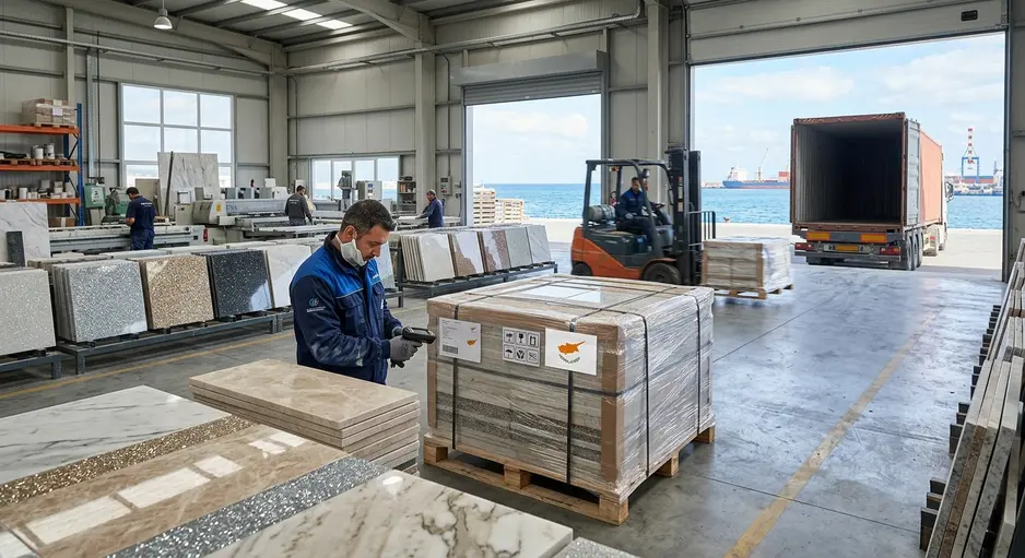 Marble & Glitter Tiles Manufacturer & Exporter to Cyprus 
