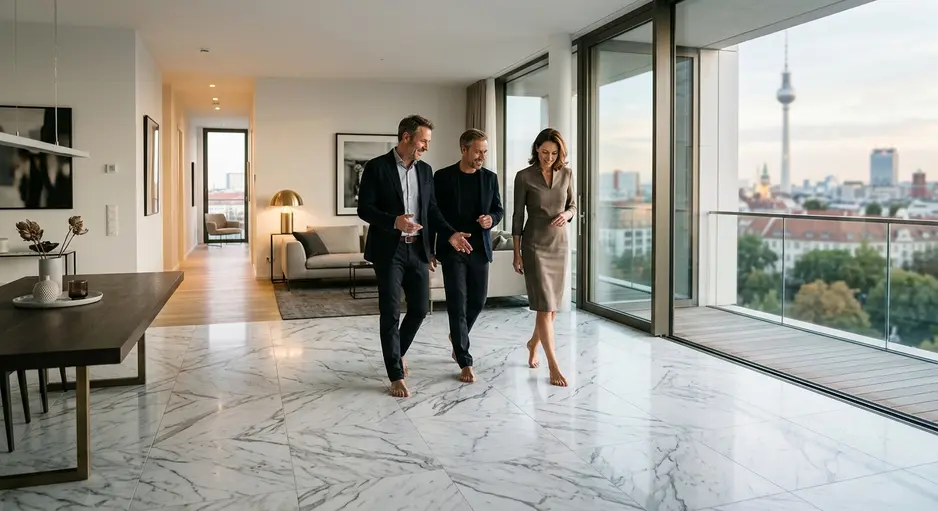 Marble Tile Exporter to Germany for Luxury Projects