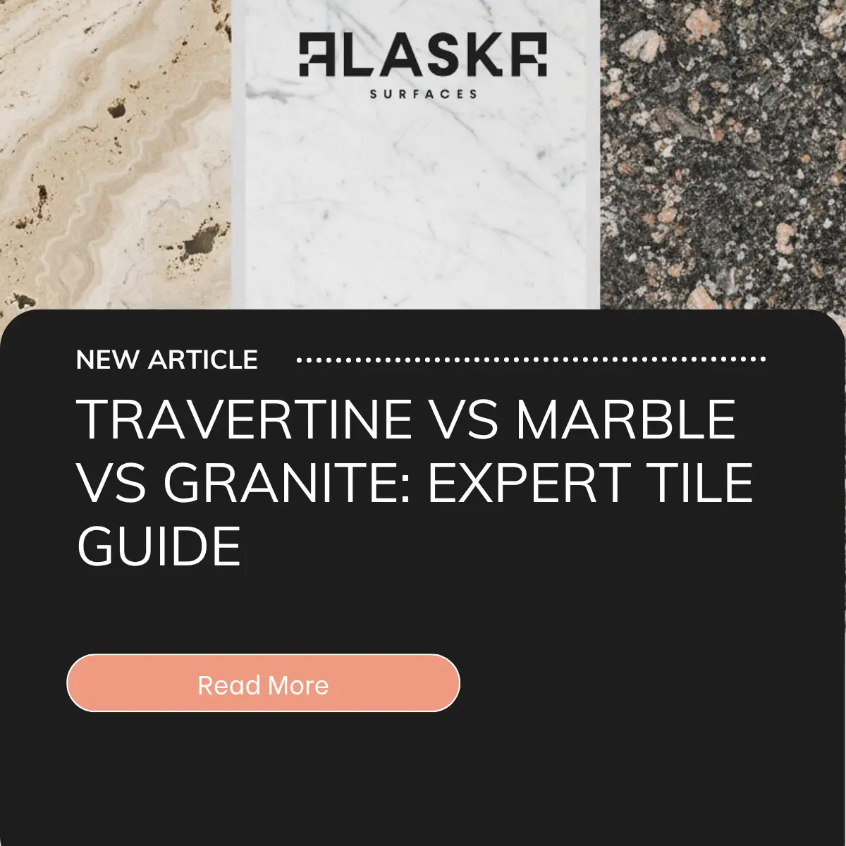 Travertine vs Marble vs Granite: Expert Tile Guide