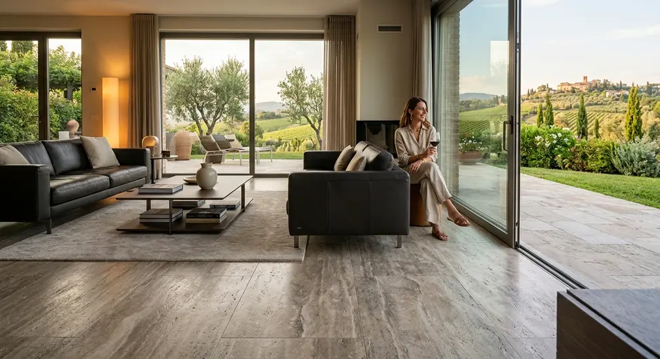 Premium Stone Look Tiles Exporter from India to Italy