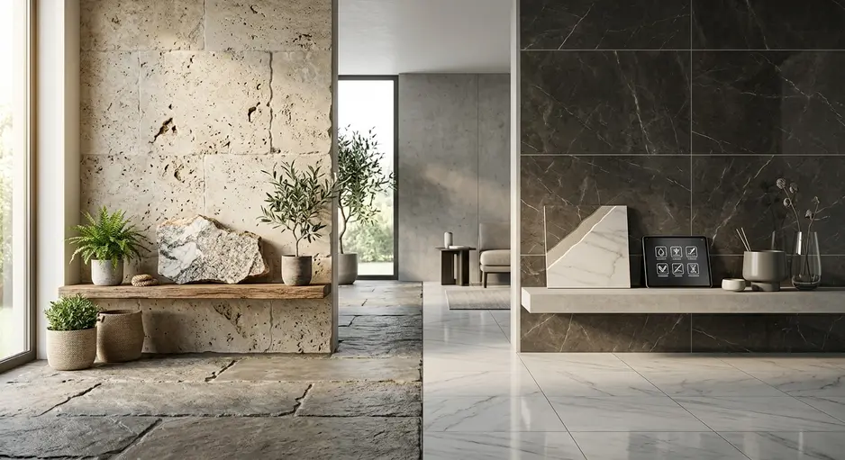 Stone Tech Tiles vs Natural Stone: A Complete Comparison