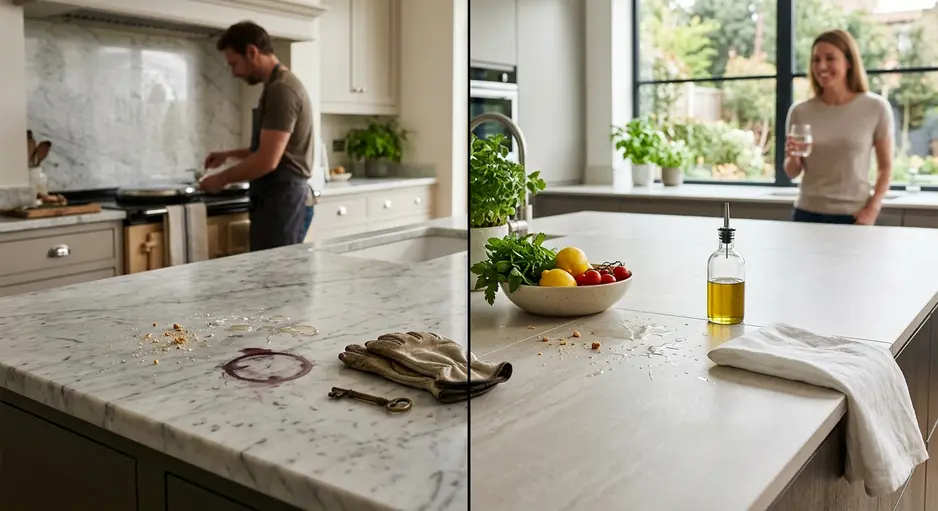 Stone Tech Tiles vs Natural Stone: A Complete Comparison