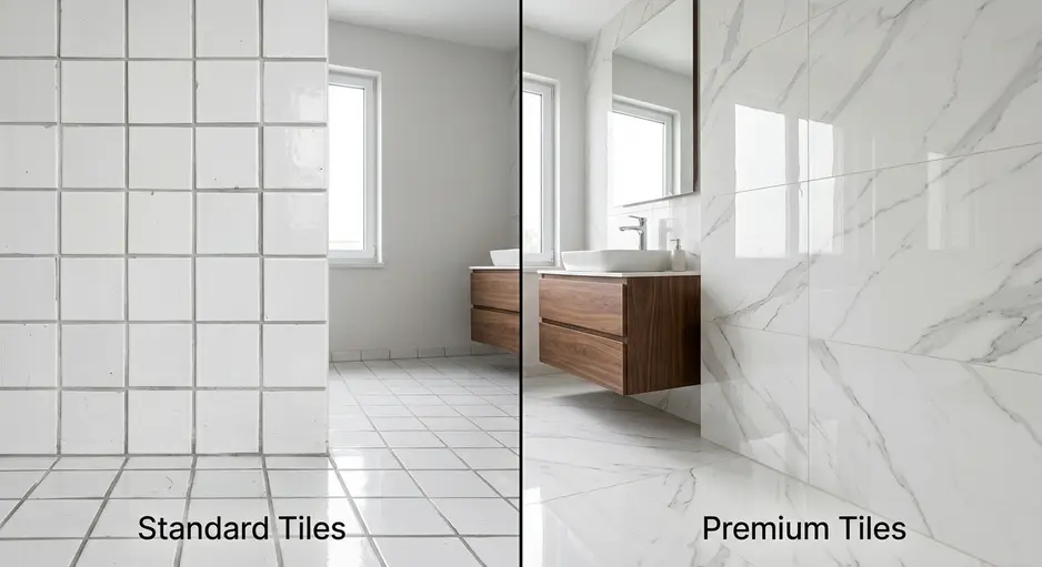 What Makes Premium Tiles Different from Standard Tiles?
